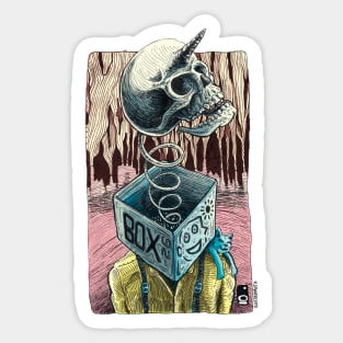Bone box Sticker